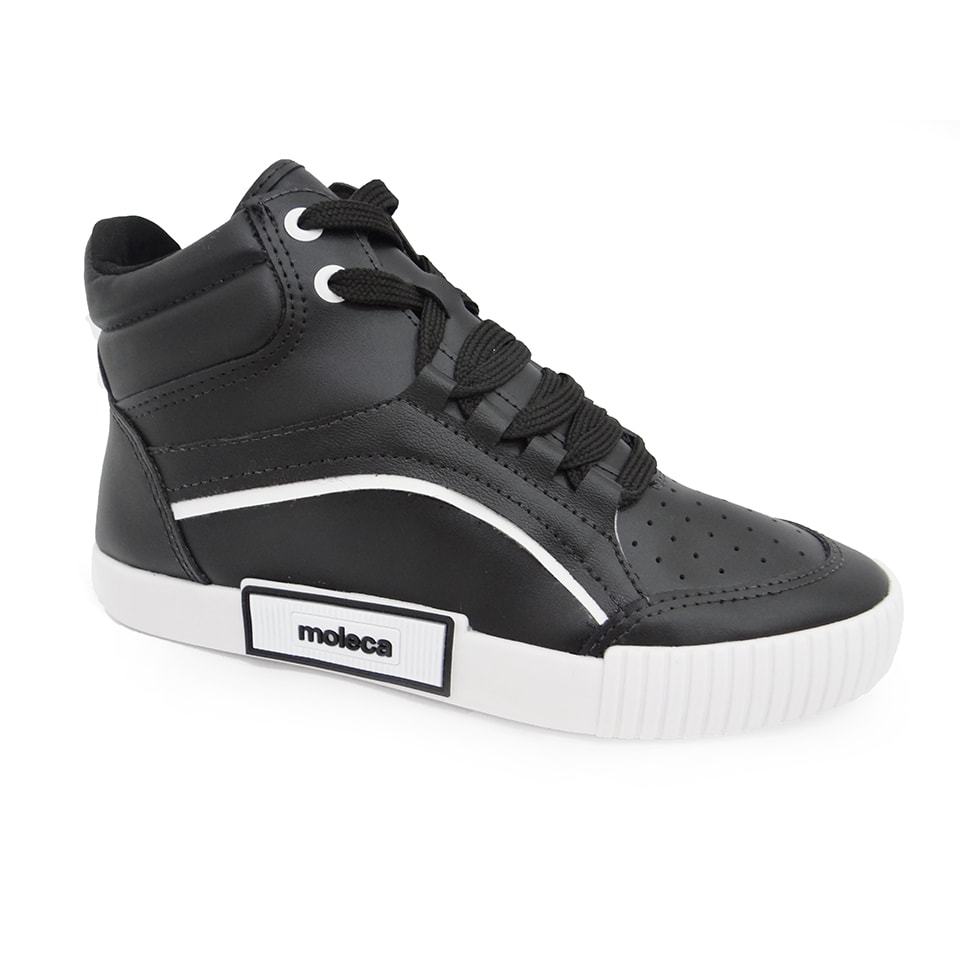 Tenis cano alto hot sale feminino puma preto