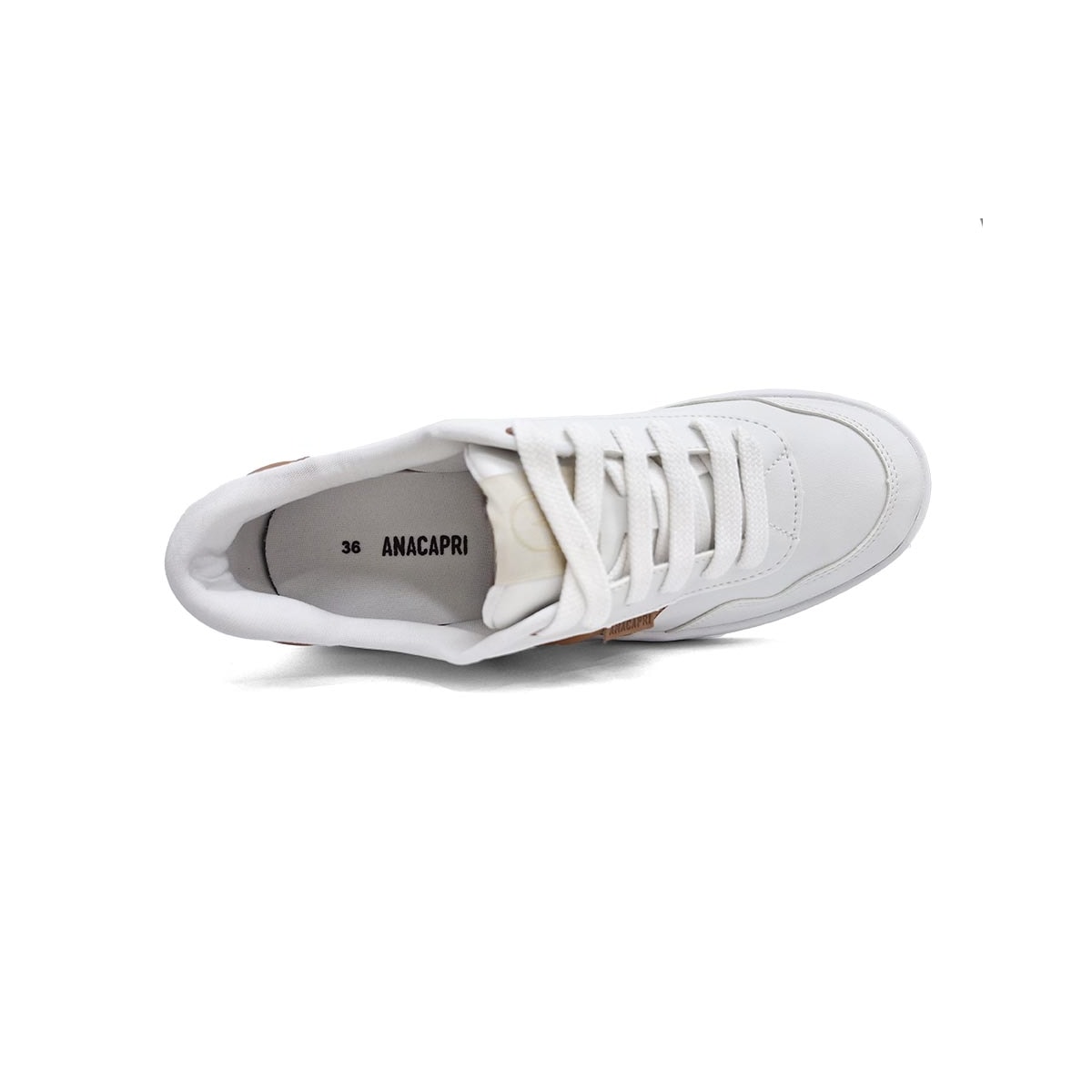 Tênis Casual Anacapri C30650 0002 Branco Tênis Casual Anacapri C30650 0002 Branco