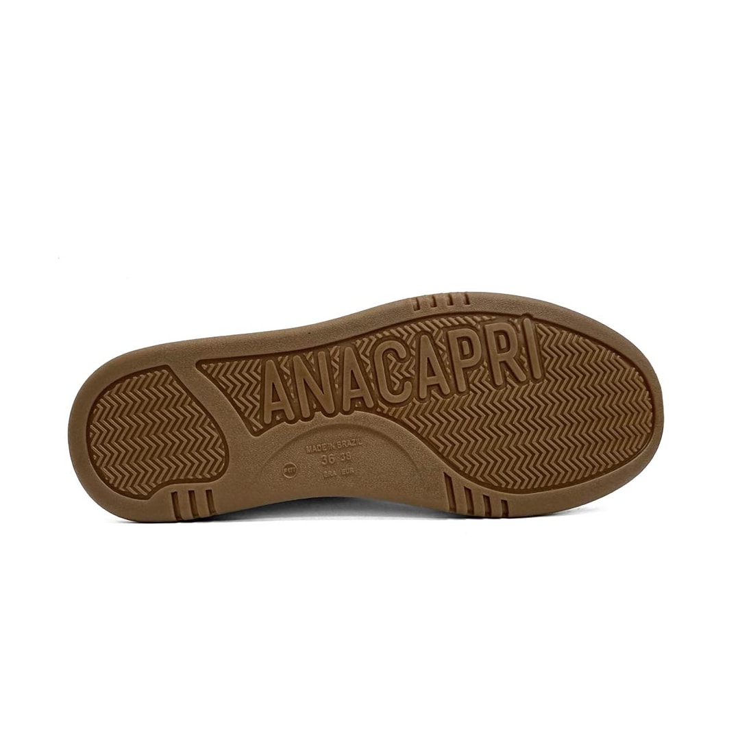 Tênis Casual Anacapri C30650 0002 Branco/Bege