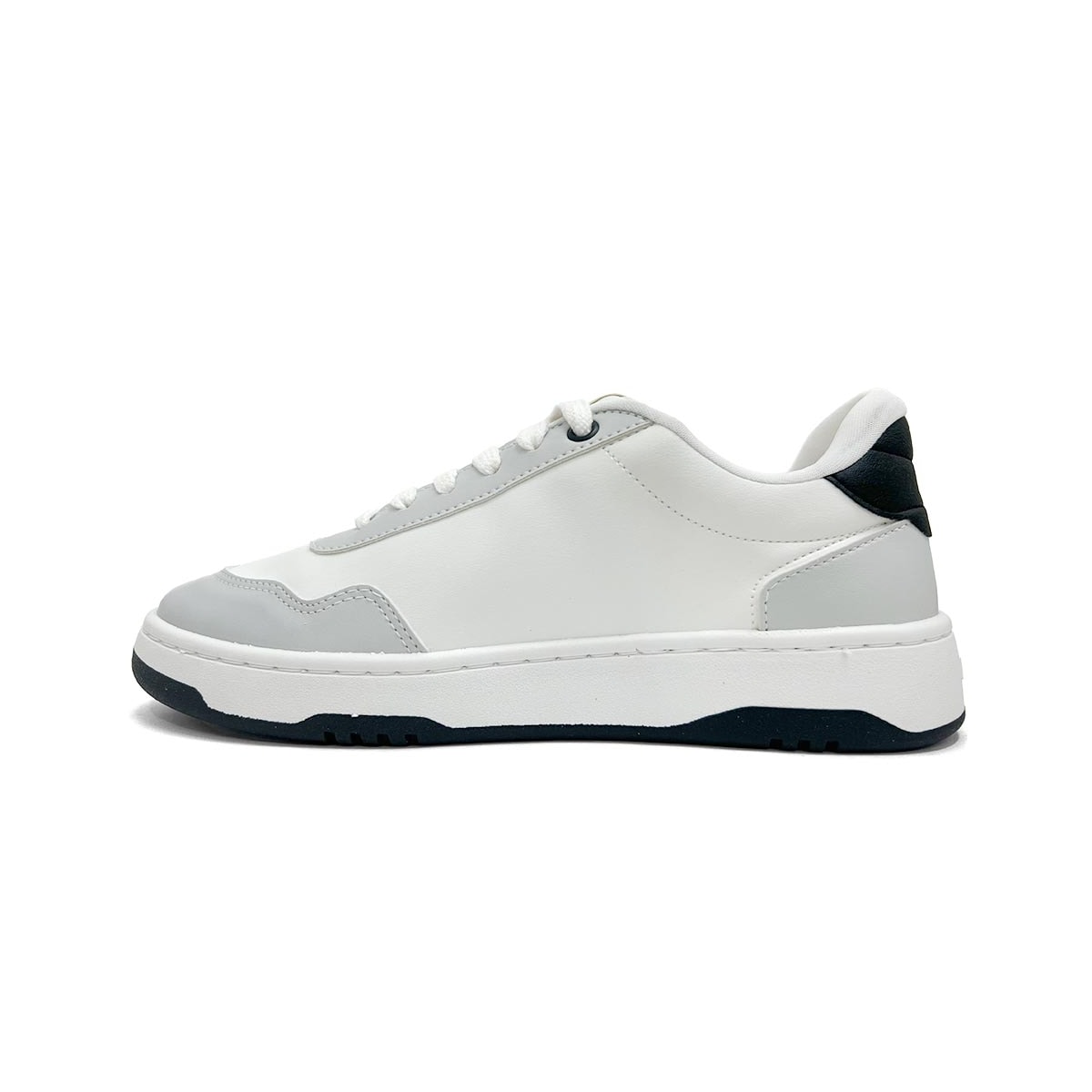 Tênis Casual Anacapri C30650 0002 Branco/Cinza/Preto Tênis Casual Anacapri C30650 0002 Branco/Cinza/Preto