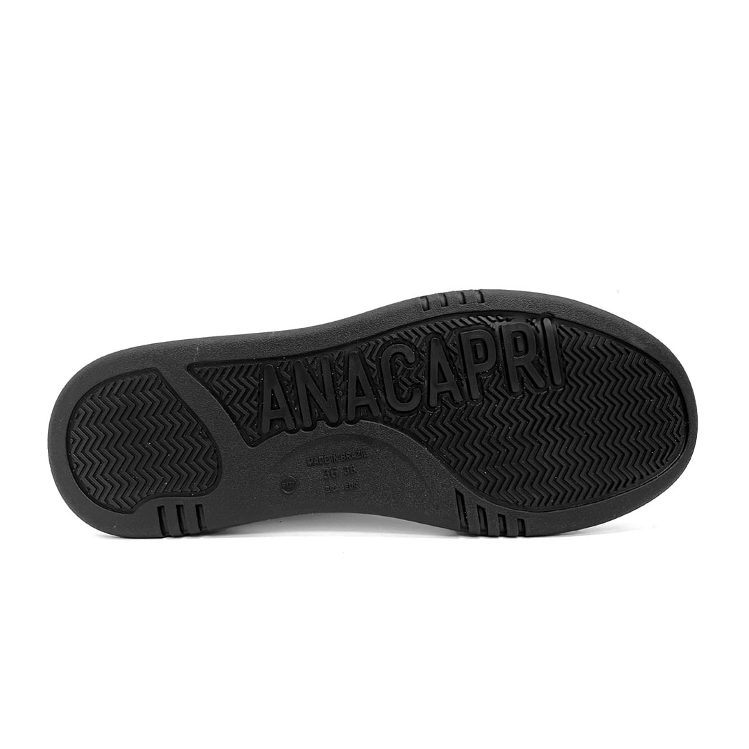 Tênis Casual Anacapri C30650 0002 Branco/Cinza/Preto Tênis Casual Anacapri C30650 0002 Branco/Cinza/Preto