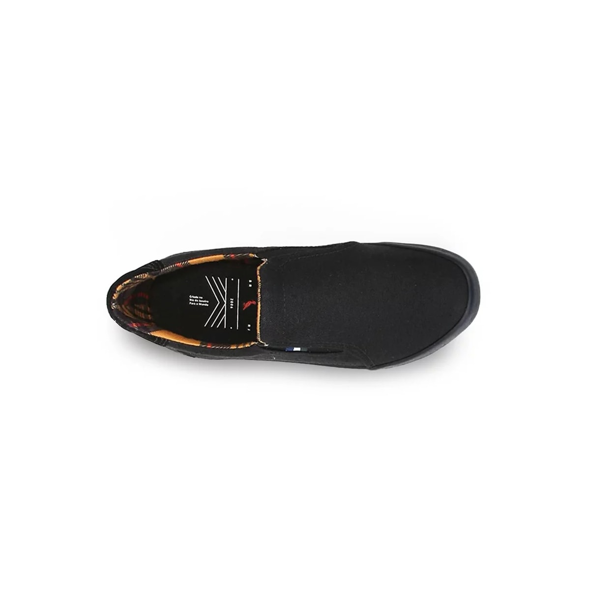 Tênis Casual Slip On Lapa Rsv196 Reserva Black Tênis Casual Slip On Lapa Rsv196 Reserva Black