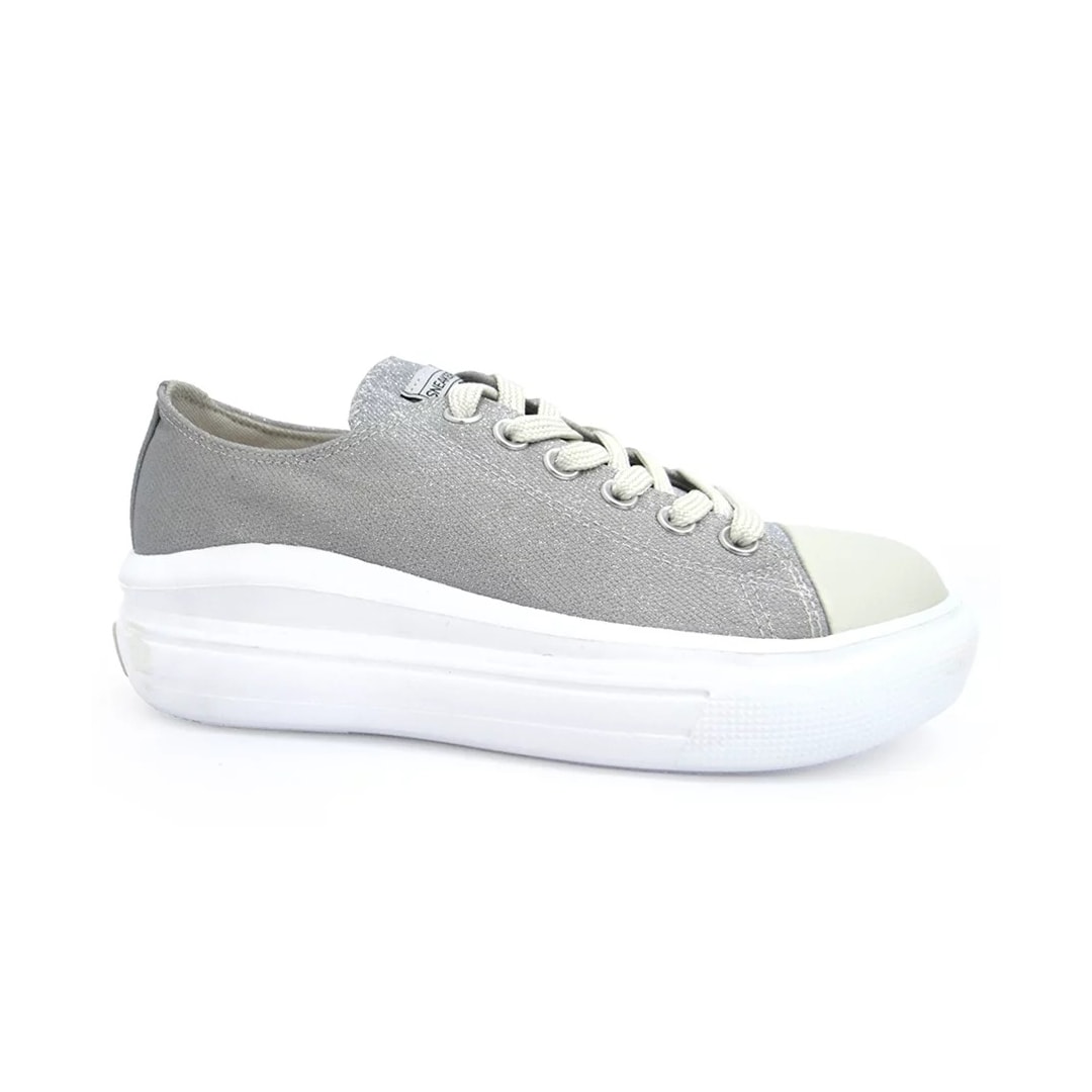 Tênis Casual Sua Cia 8276.14120T Prata Tênis Casual Sua Cia 8276.14120T Prata