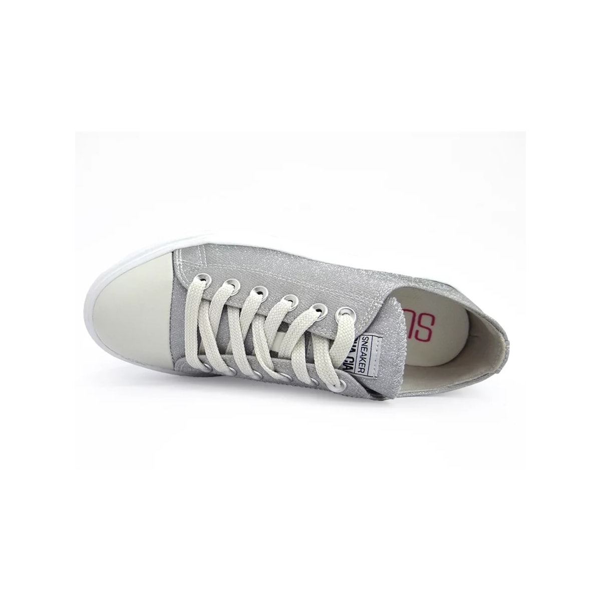 Tênis Casual Sua Cia 8276.14120T Prata Tênis Casual Sua Cia 8276.14120T Prata