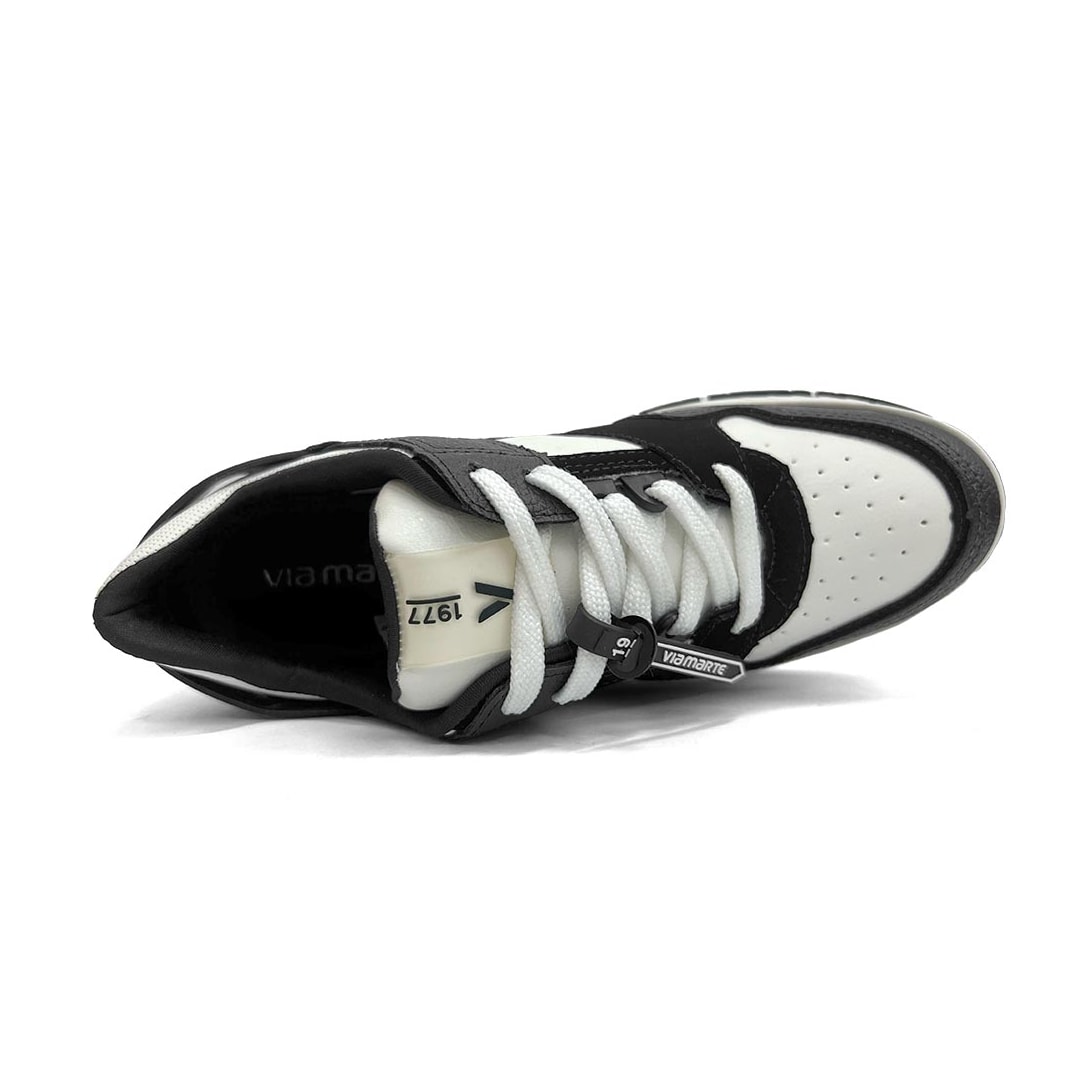 Tênis Casual Via Marte 219-003-01 Preto