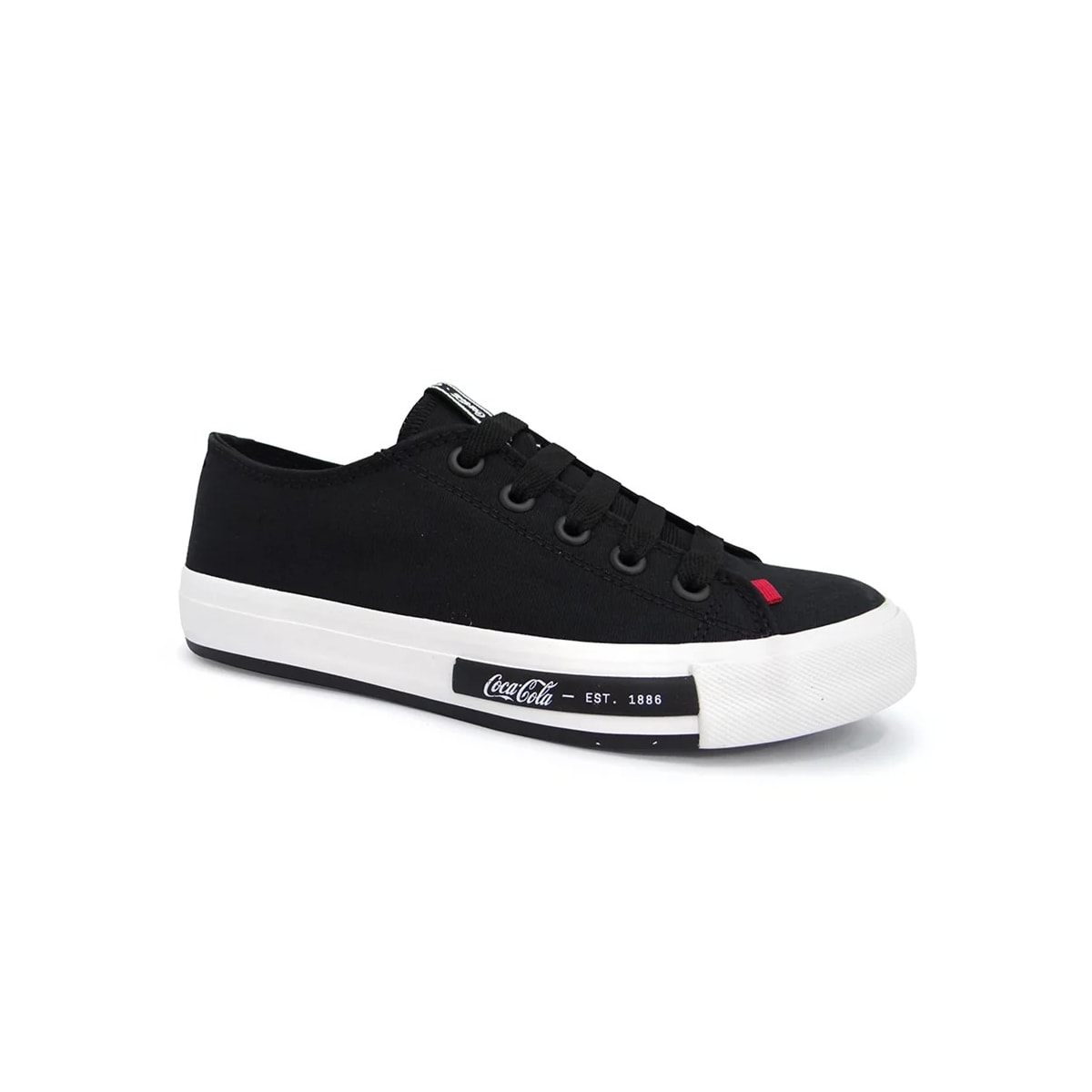 Tênis Coca Cola Casual Daytona Cc1947 Preto Tênis Coca Cola Casual Daytona Cc1947 Preto