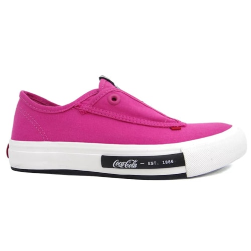 Tenis Coca Cola Daytona Slip Cc2074 Fuchsia