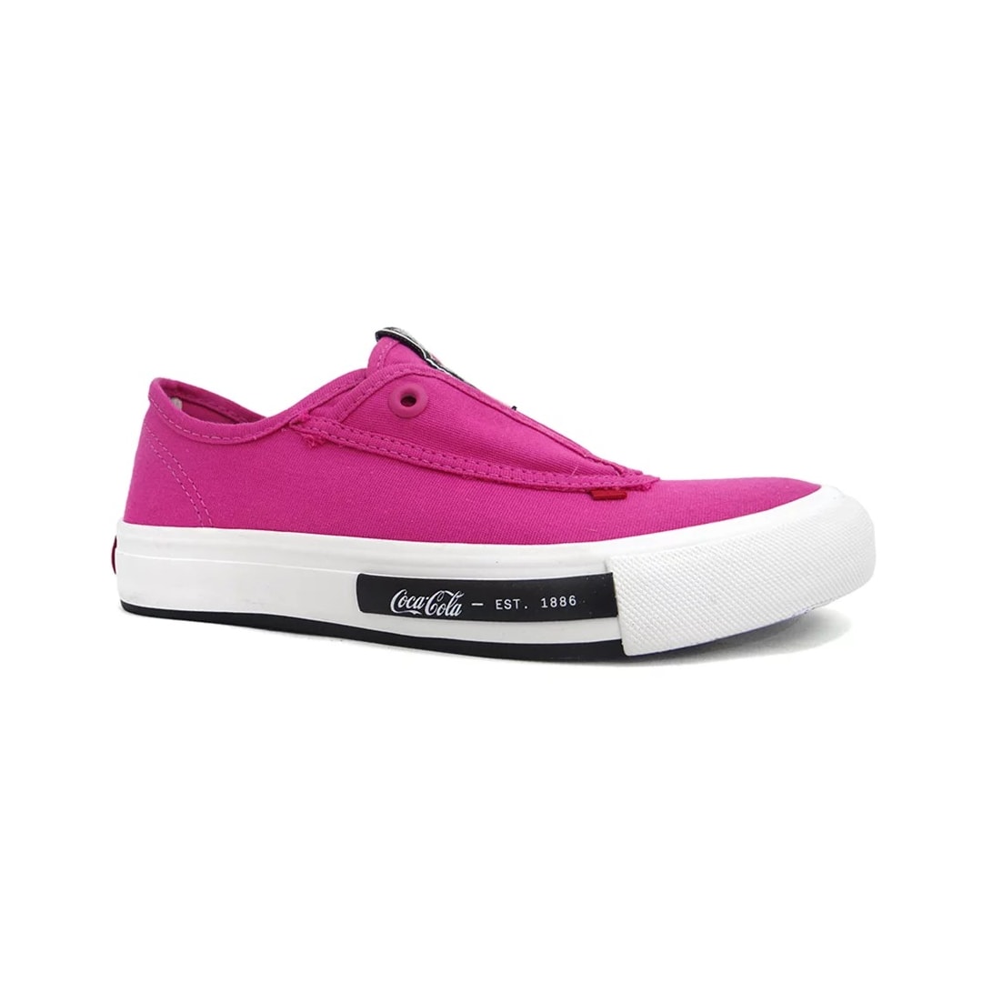 Tênis Coca Cola Daytona Slip Cc2074 Fuchsia Tênis Coca Cola Daytona Slip Cc2074 Fuchsia