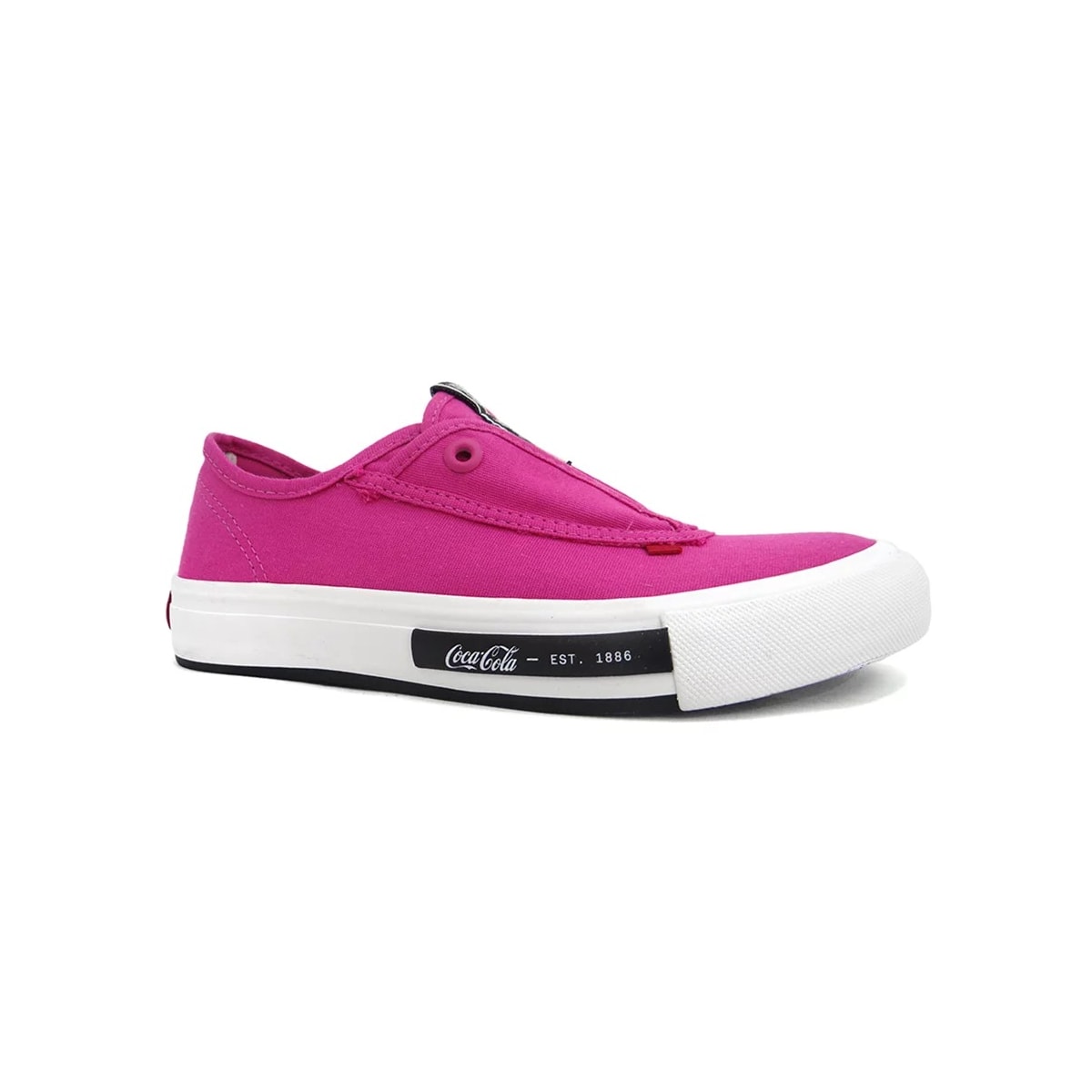Tênis Coca Cola Daytona Slip Cc2074 Fuchsia Tênis Coca Cola Daytona Slip Cc2074 Fuchsia