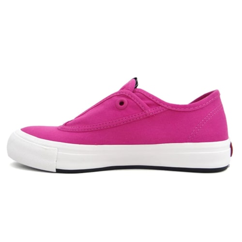 Detalhe - Tênis Coca Cola Daytona Slip Cc2074 Fuchsia