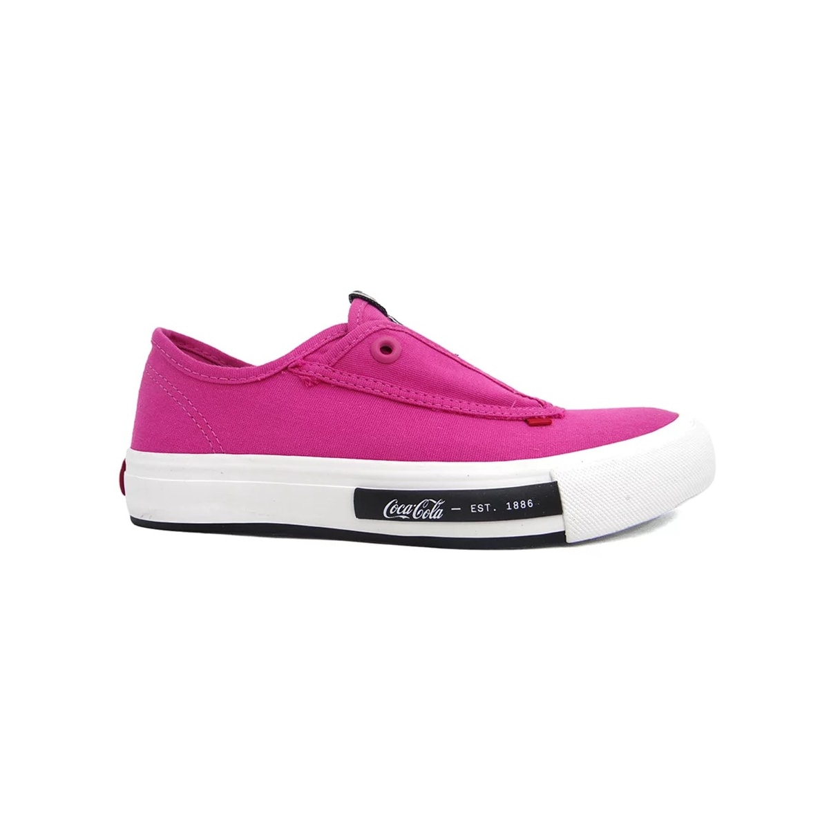 Tênis Coca Cola Daytona Slip Cc2074 Fuchsia Tênis Coca Cola Daytona Slip Cc2074 Fuchsia