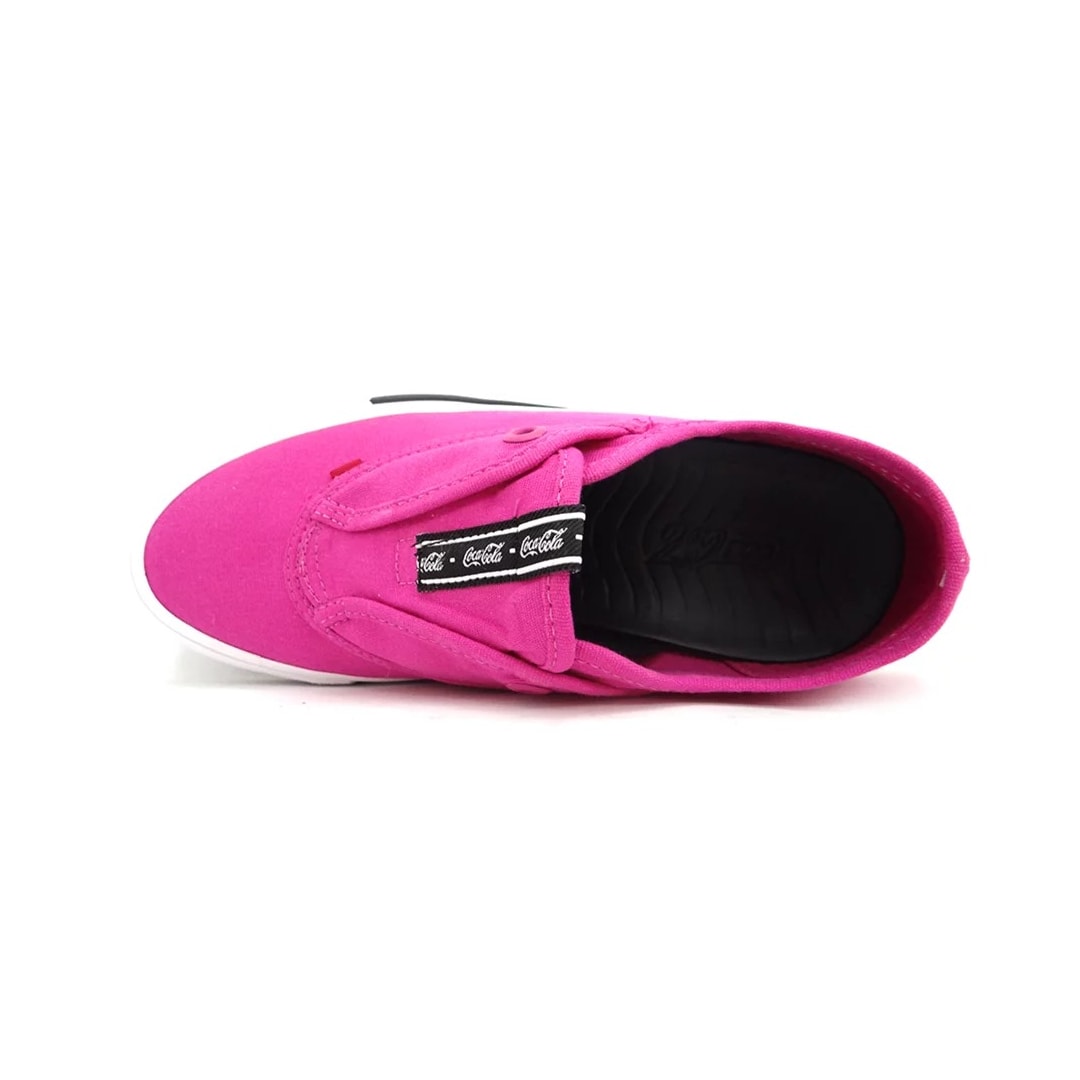 Tênis Coca Cola Daytona Slip Cc2074 Fuchsia Tênis Coca Cola Daytona Slip Cc2074 Fuchsia