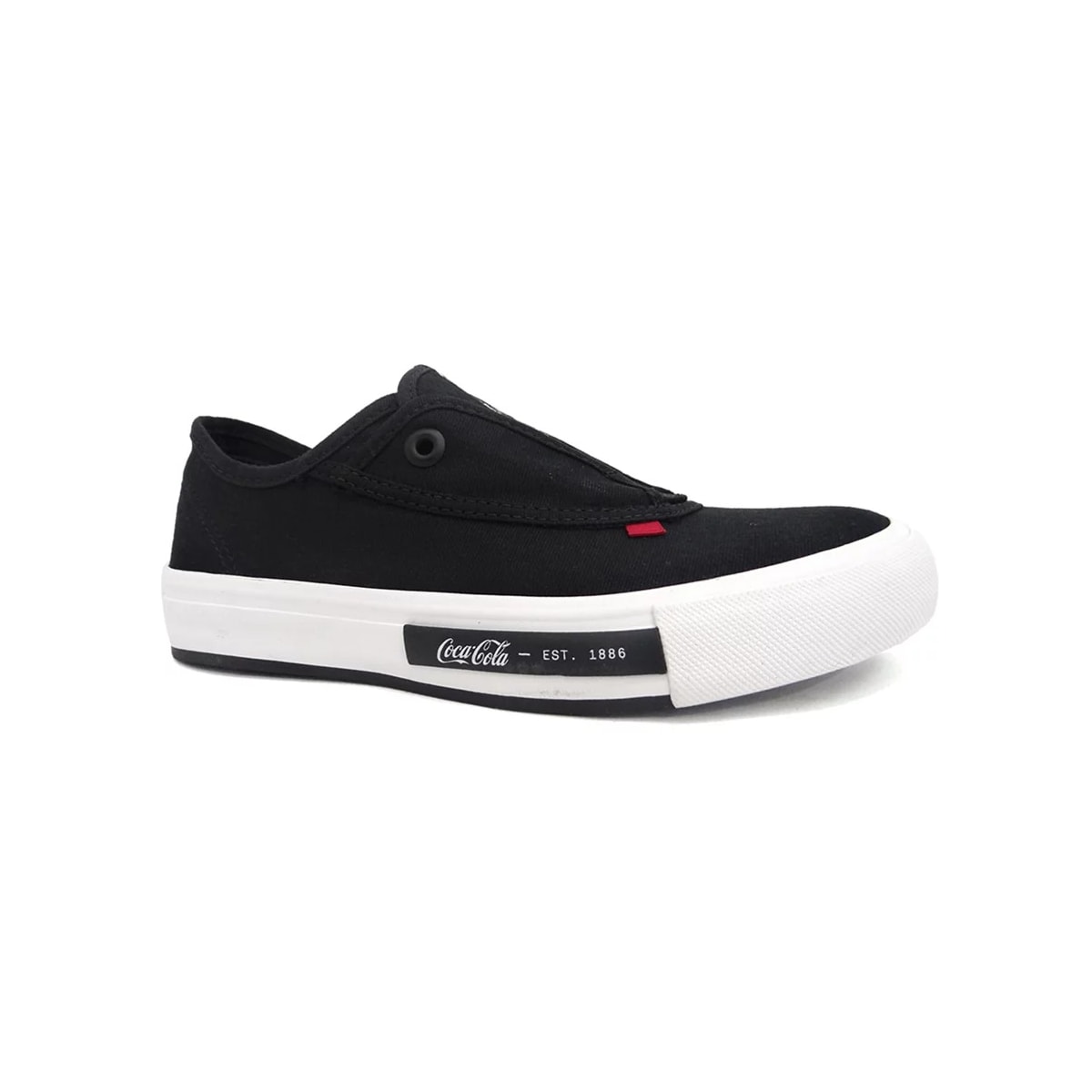 Tênis Coca Cola Daytona Slip Cc2074 Preto Tênis Coca Cola Daytona Slip Cc2074 Preto