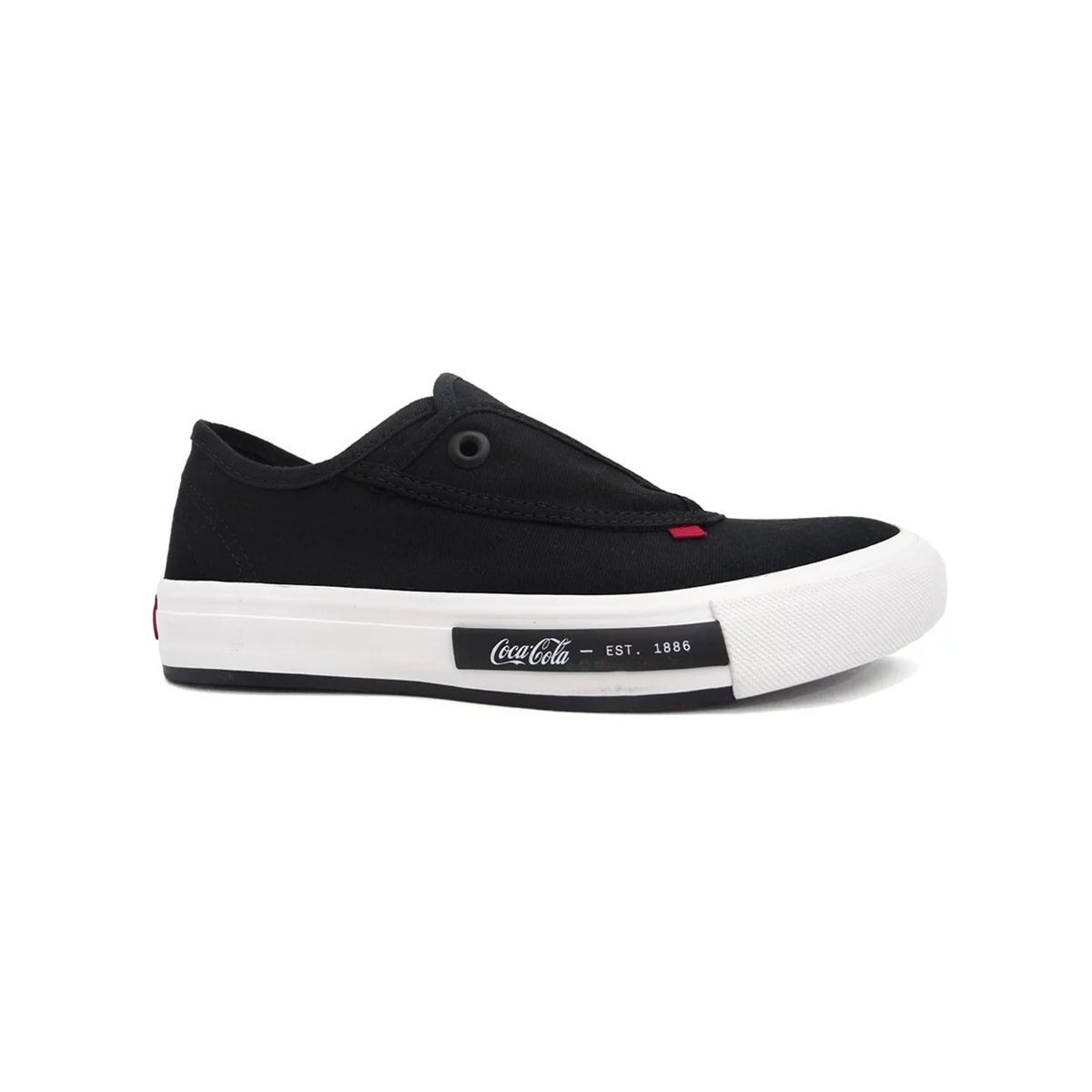 Tênis Coca Cola Daytona Slip Cc2074 Preto Tênis Coca Cola Daytona Slip Cc2074 Preto