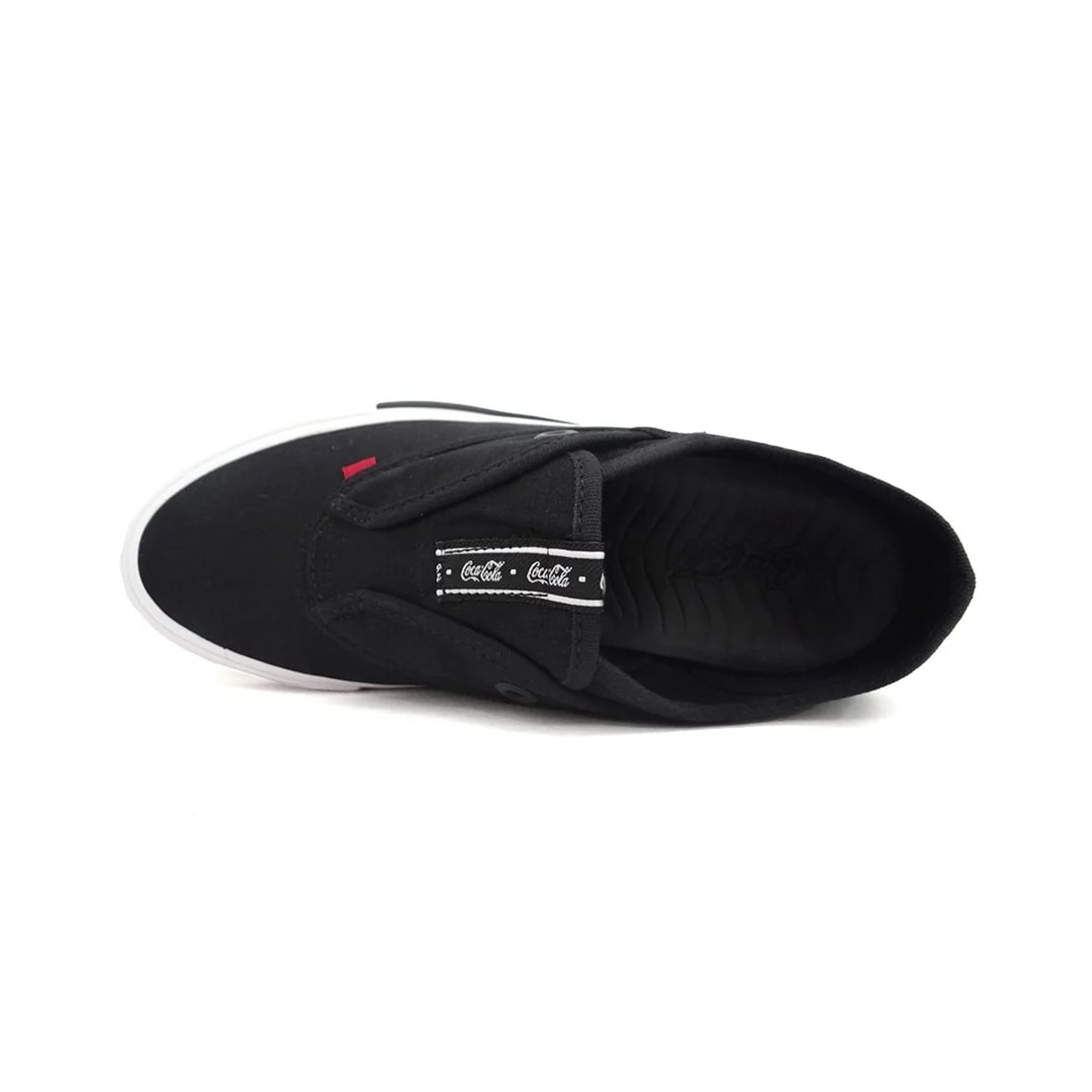 Tênis Coca Cola Daytona Slip Cc2074 Preto