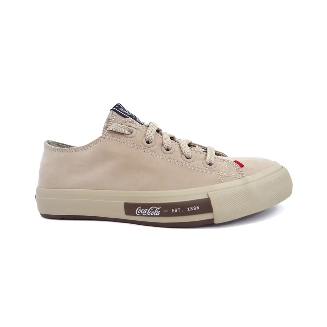 Tênis Coca Cola Daytona Suede Cc2255 Caqui Tênis Coca Cola Daytona Suede Cc2255 Caqui