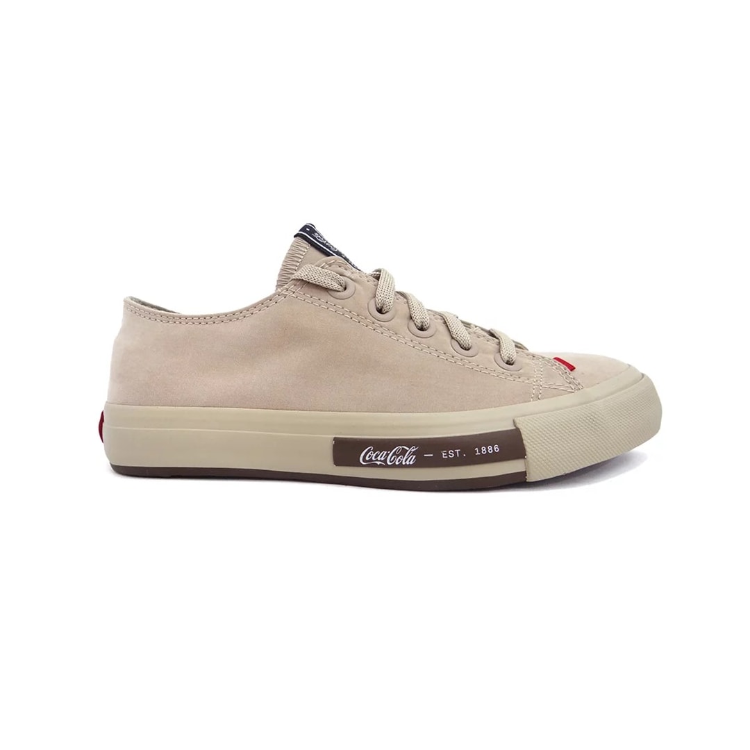 Tênis Coca Cola Daytona Suede Cc2255 Caqui Tênis Coca Cola Daytona Suede Cc2255 Caqui