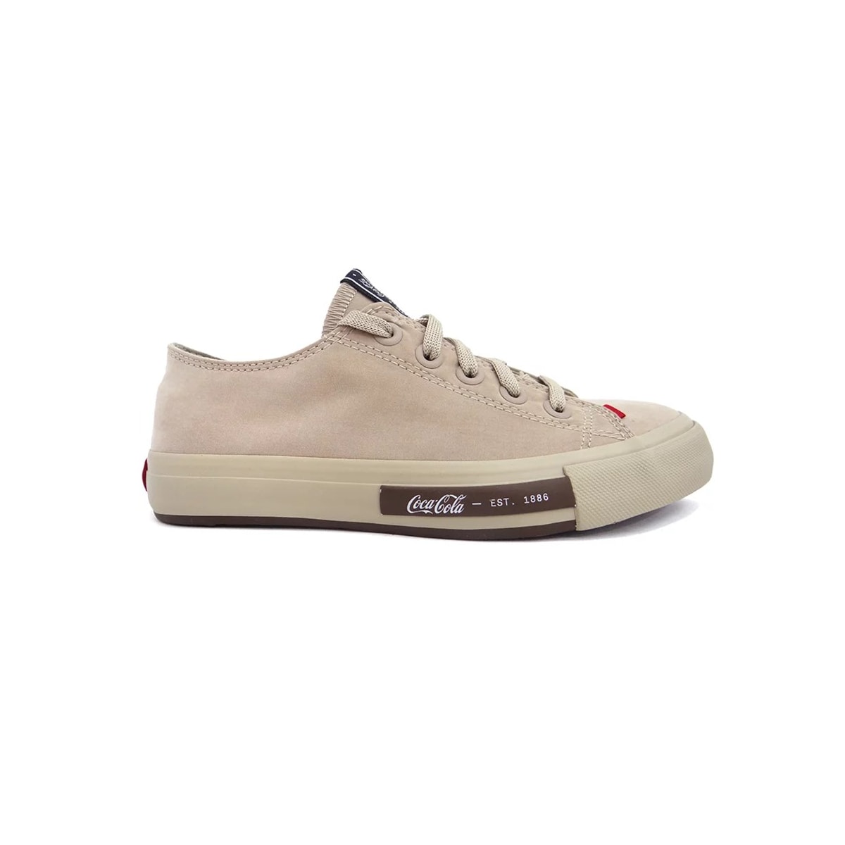 Tênis Coca Cola Daytona Suede Cc2255 Caqui Tênis Coca Cola Daytona Suede Cc2255 Caqui