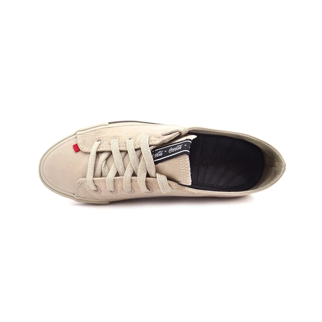 Tênis Coca Cola Daytona Suede Cc2255 Caqui