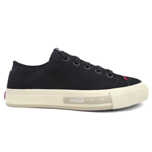 Tenis Coca Cola Daytona Suede Cc2255 Preto