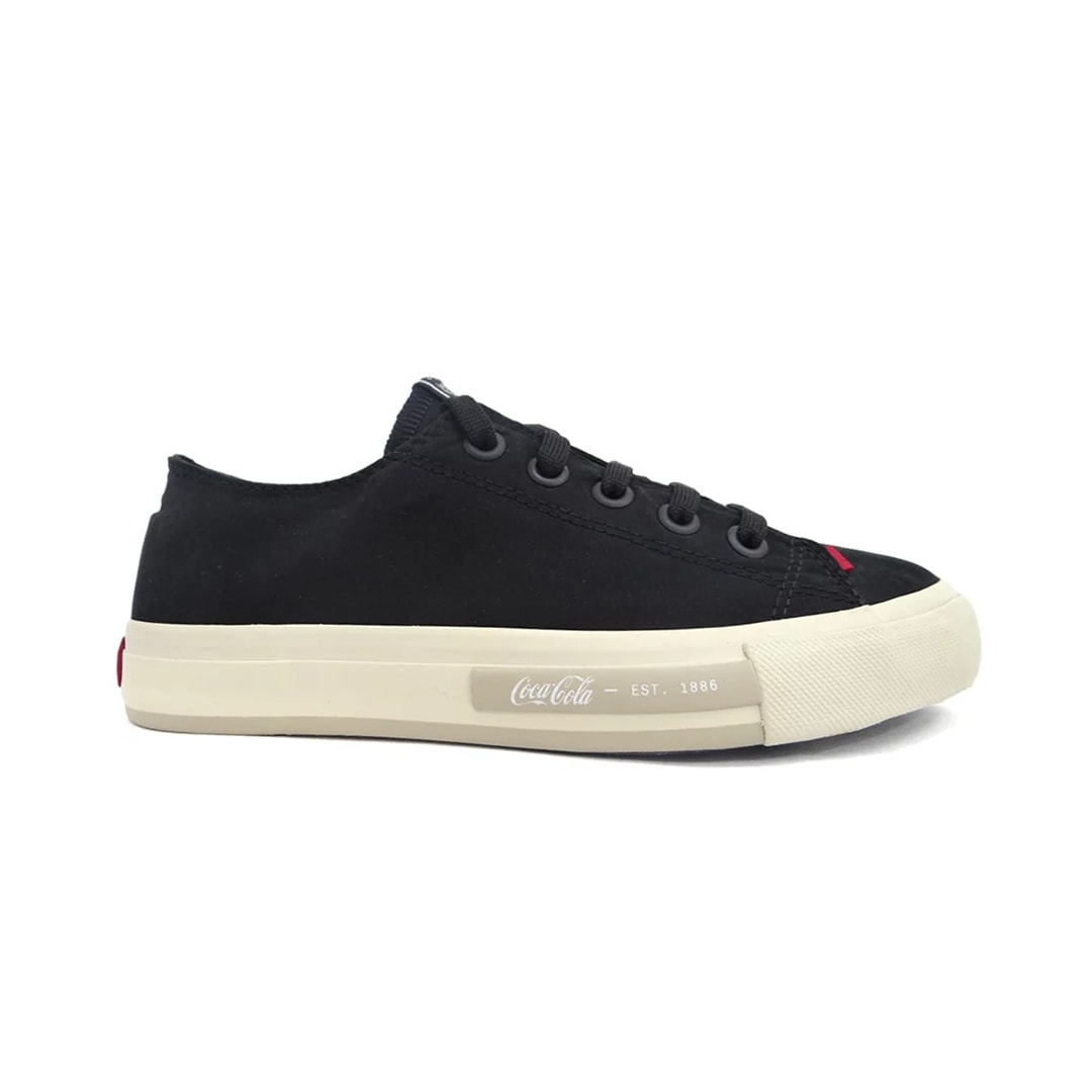 Tênis Coca Cola Daytona Suede Cc2255 Preto Tênis Coca Cola Daytona Suede Cc2255 Preto