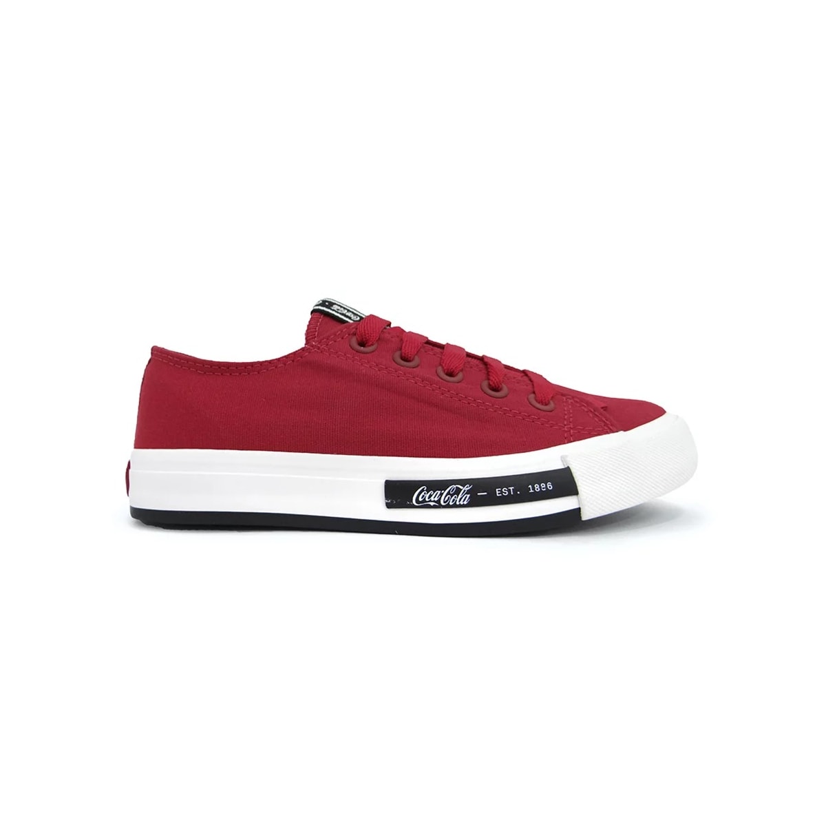 Tênis Coca Cola Feminino Casual Daytona CC1947 Vermelho Tênis Coca Cola Feminino Casual Daytona CC1947 Vermelho