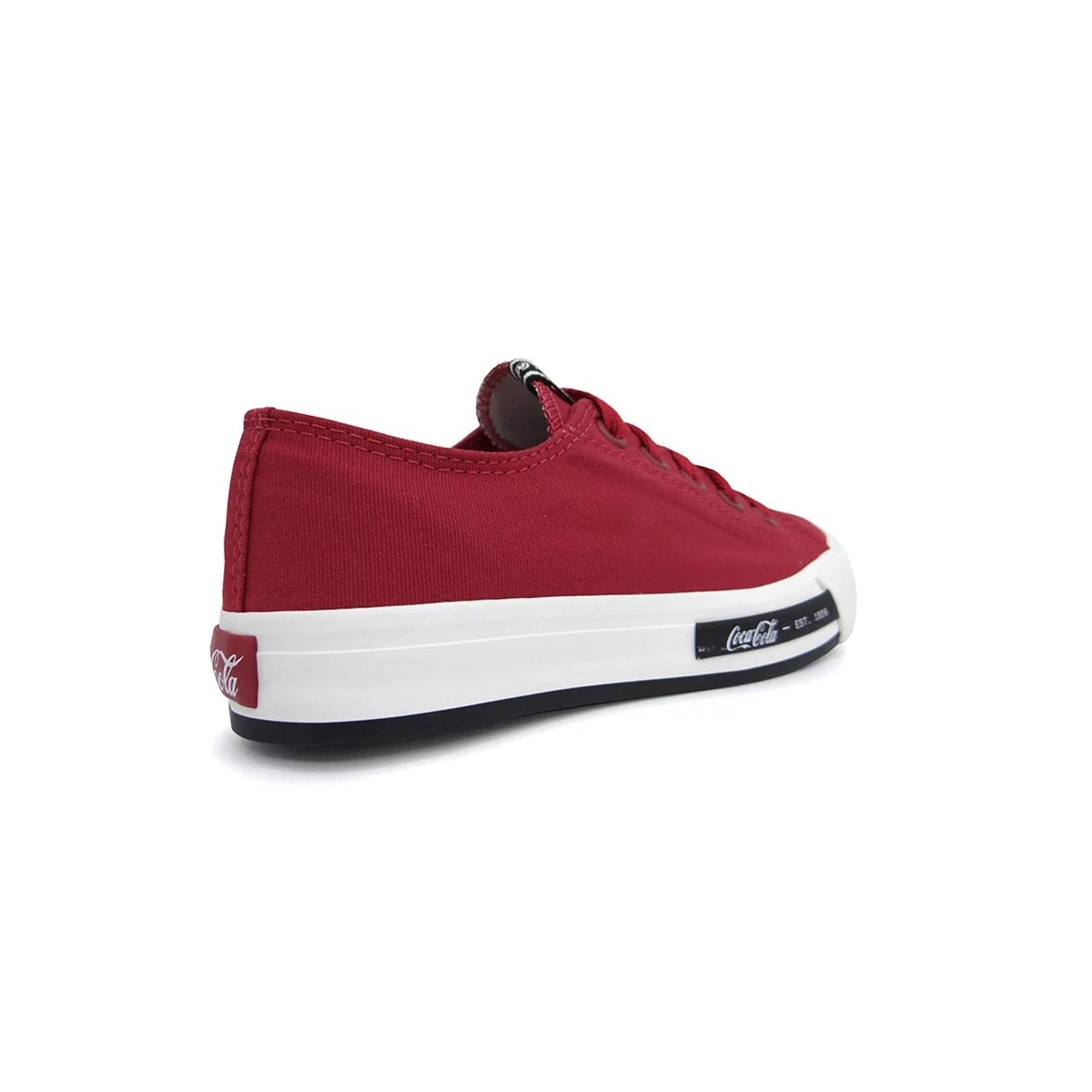 Tênis Coca Cola Feminino Casual Daytona CC1947 Vermelho