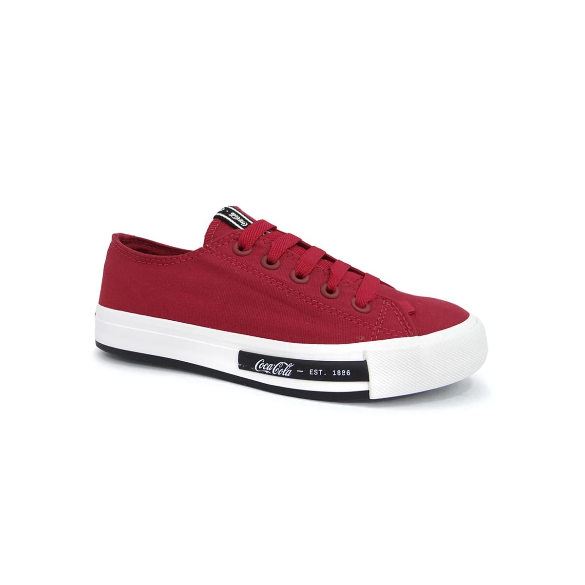 Tênis Coca Cola Feminino Casual Daytona CC1947 Vermelho Tênis Coca Cola Feminino Casual Daytona CC1947 Vermelho