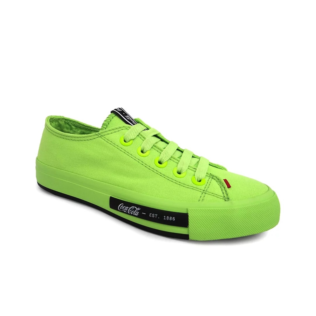Tênis Coca Cola Feminino Daytona Colors Cc2146 Limao Tênis Coca Cola Feminino Daytona Colors Cc2146 Limao