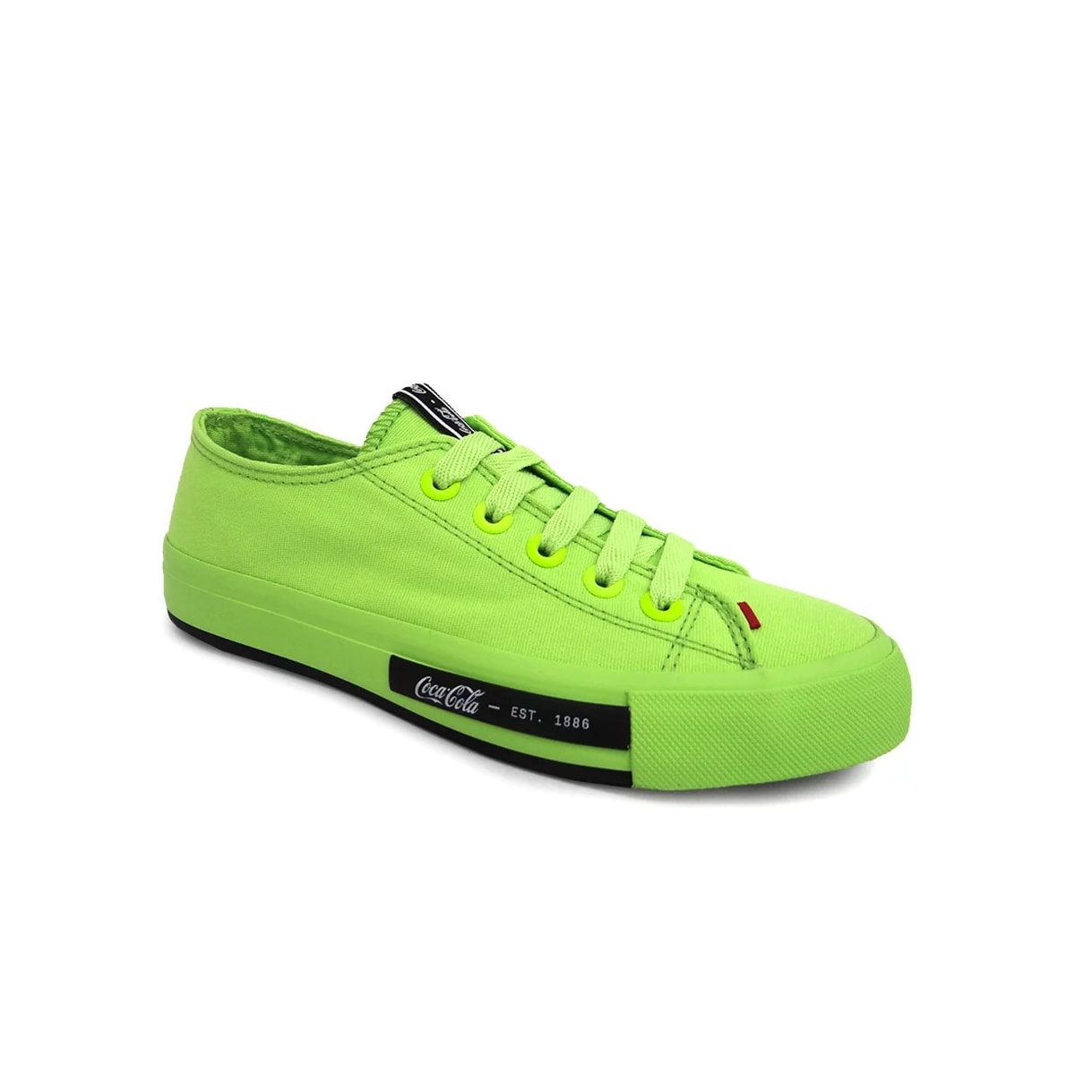 Tênis Coca Cola Feminino Daytona Colors Cc2146 Limao Tênis Coca Cola Feminino Daytona Colors Cc2146 Limao
