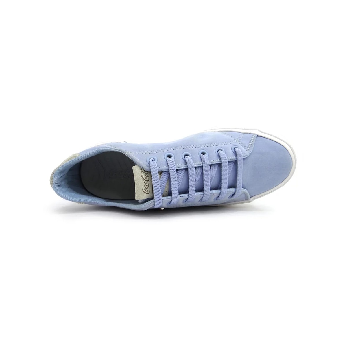 Tênis Coca-Cola Leblon Suede Cc2118 Celeste