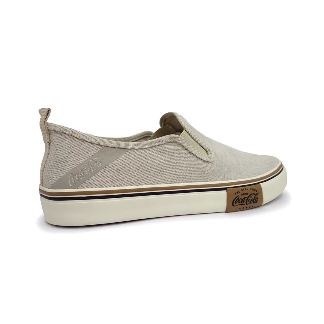 Tênis Coca Cola Masculino Casual Iate Summer CC1954 Off White