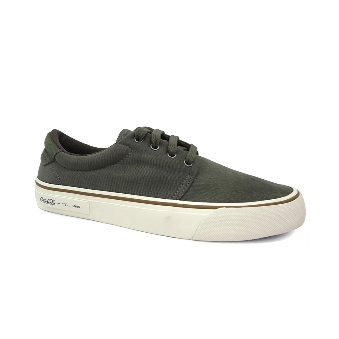Tênis Coca Cola Masculino City Cc2074 Musgo
