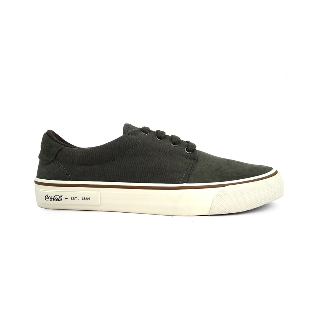 Tênis Coca Cola Masculino City Cc2074 Musgo