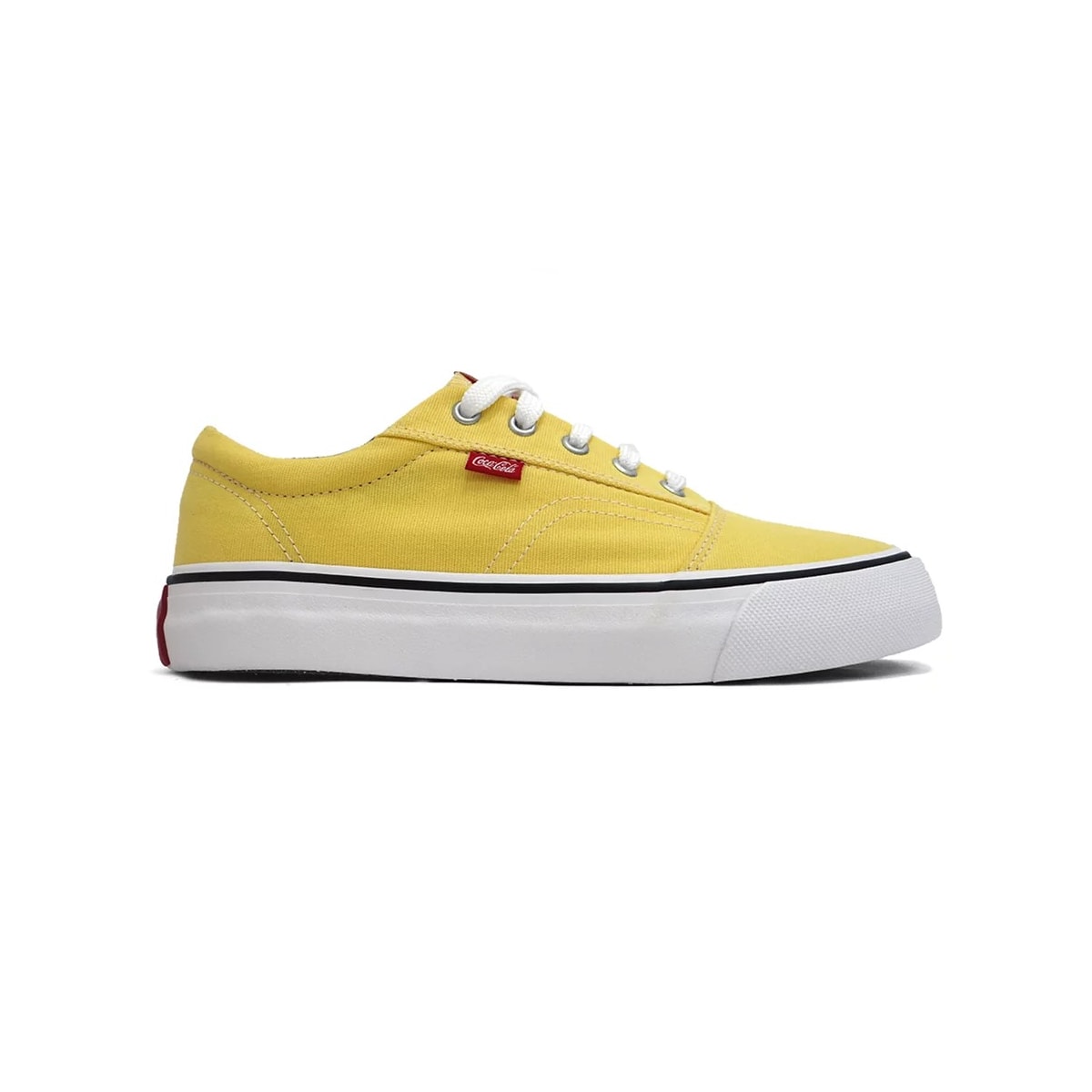 Tênis Coca Cola Surplay Canvas Cc2400 Amarelo