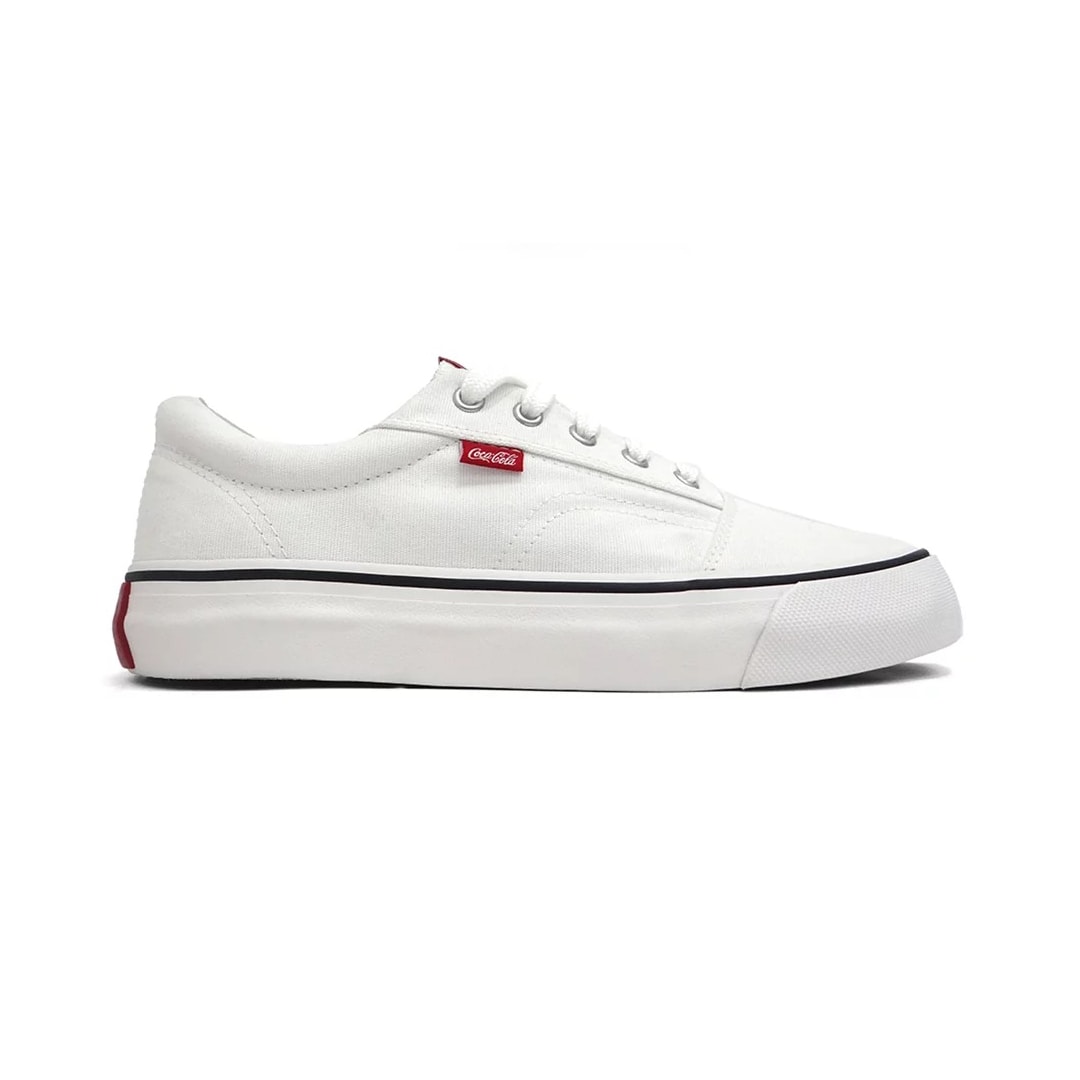 Tênis Coca Cola Surplay Canvas Cc2400 Branco