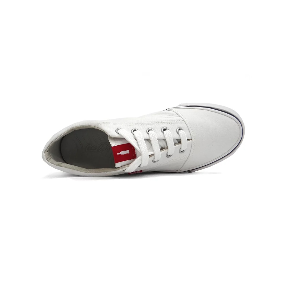 Tênis Coca Cola Surplay Canvas Cc2400 Branco Tênis Coca Cola Surplay Canvas Cc2400 Branco