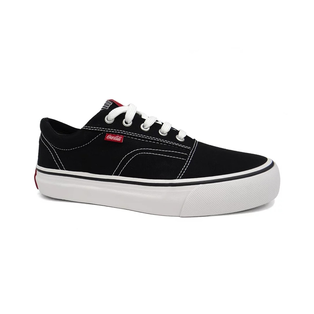 Tênis Coca Cola Surplay Canvas Cc2400 Preto Tênis Coca Cola Surplay Canvas Cc2400 Preto