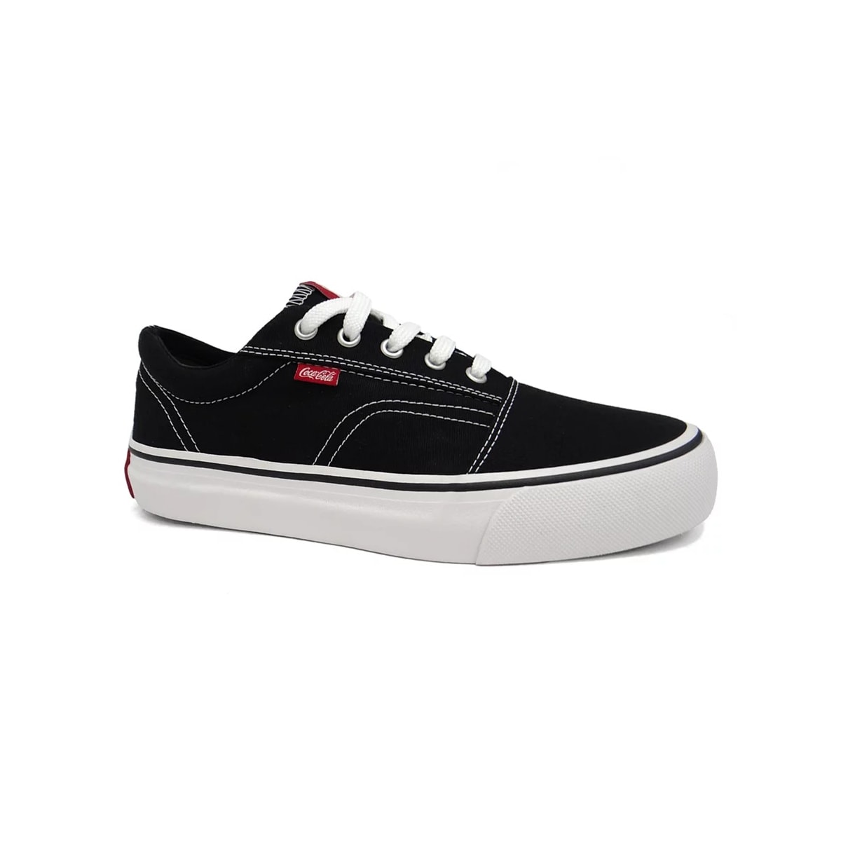 Tênis Coca Cola Surplay Canvas Cc2400 Preto Tênis Coca Cola Surplay Canvas Cc2400 Preto