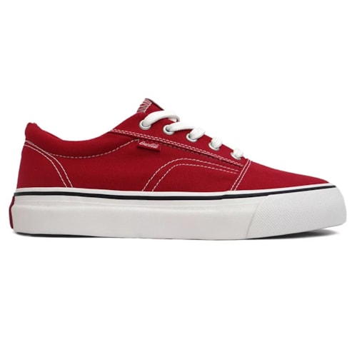 Tenis Coca Cola Surplay Canvas Cc2400 Vermelho