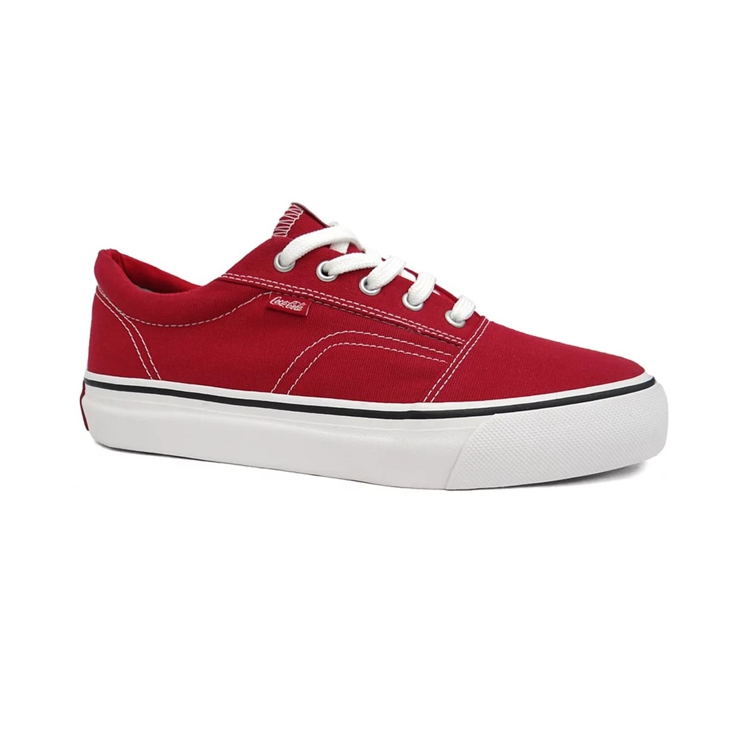 Tênis Coca Cola Surplay Canvas Cc2400 Vermelho Tênis Coca Cola Surplay Canvas Cc2400 Vermelho