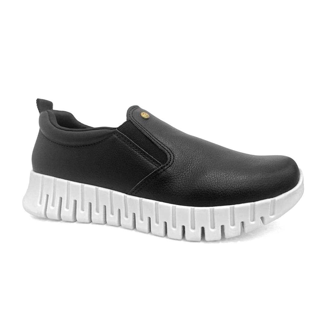 Tênis Comfortflex Casual 24-84301 Preto