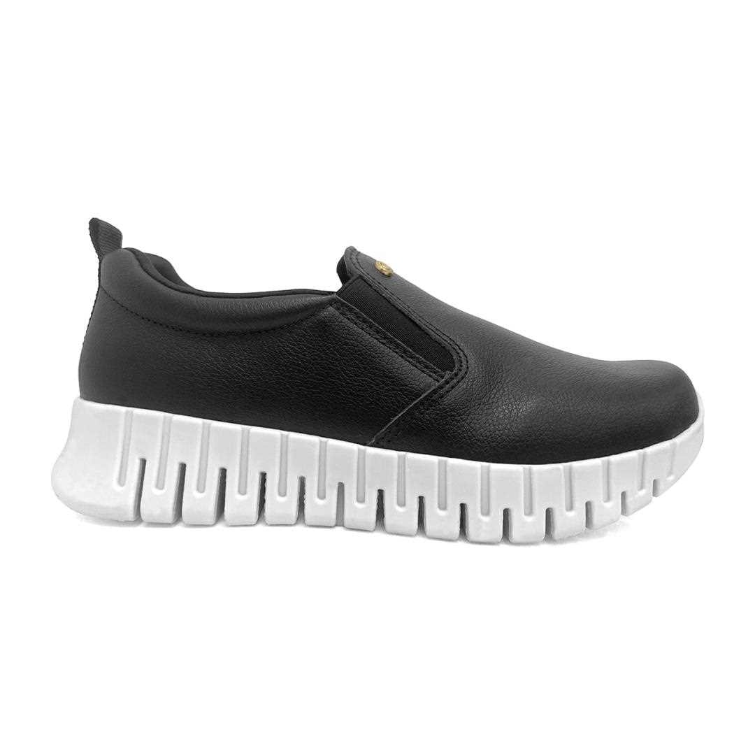 Tênis Comfortflex Casual 24-84301 Preto