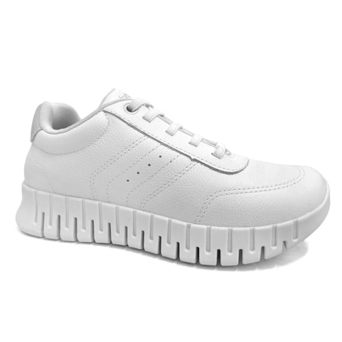 Tenis Comfortflex Casual Feminino 24-84303 Branco