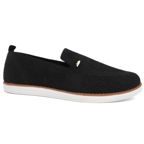 Tênis Dakota Casual Feminino Slip On de Malha G9351 Preto