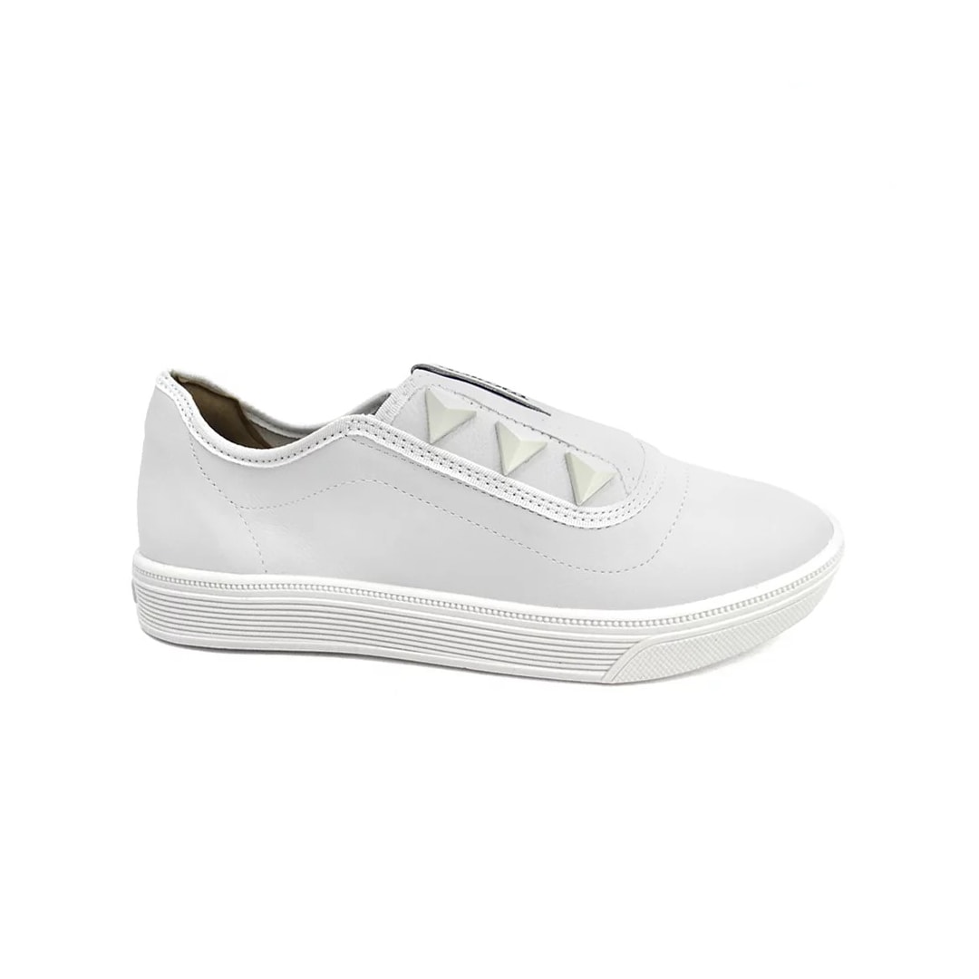 Tênis Dakota Couro Casual G5541 Odin White