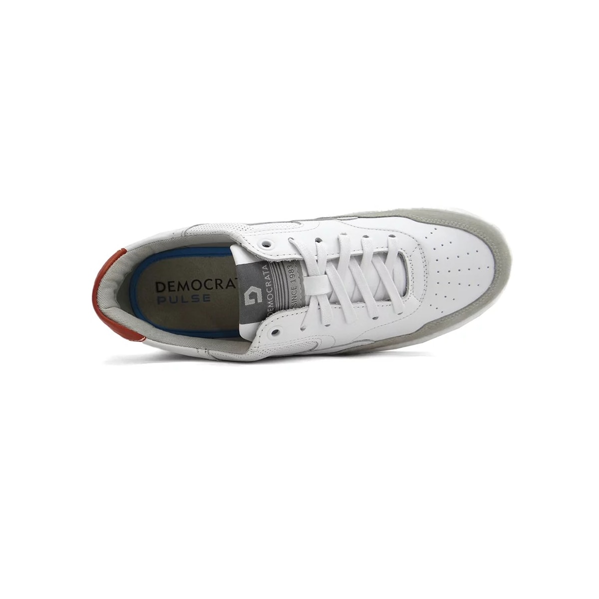 Tênis Democrata Casual Couro 600101 Off White/Branco Tênis Democrata Casual Couro 600101 Off White/Branco