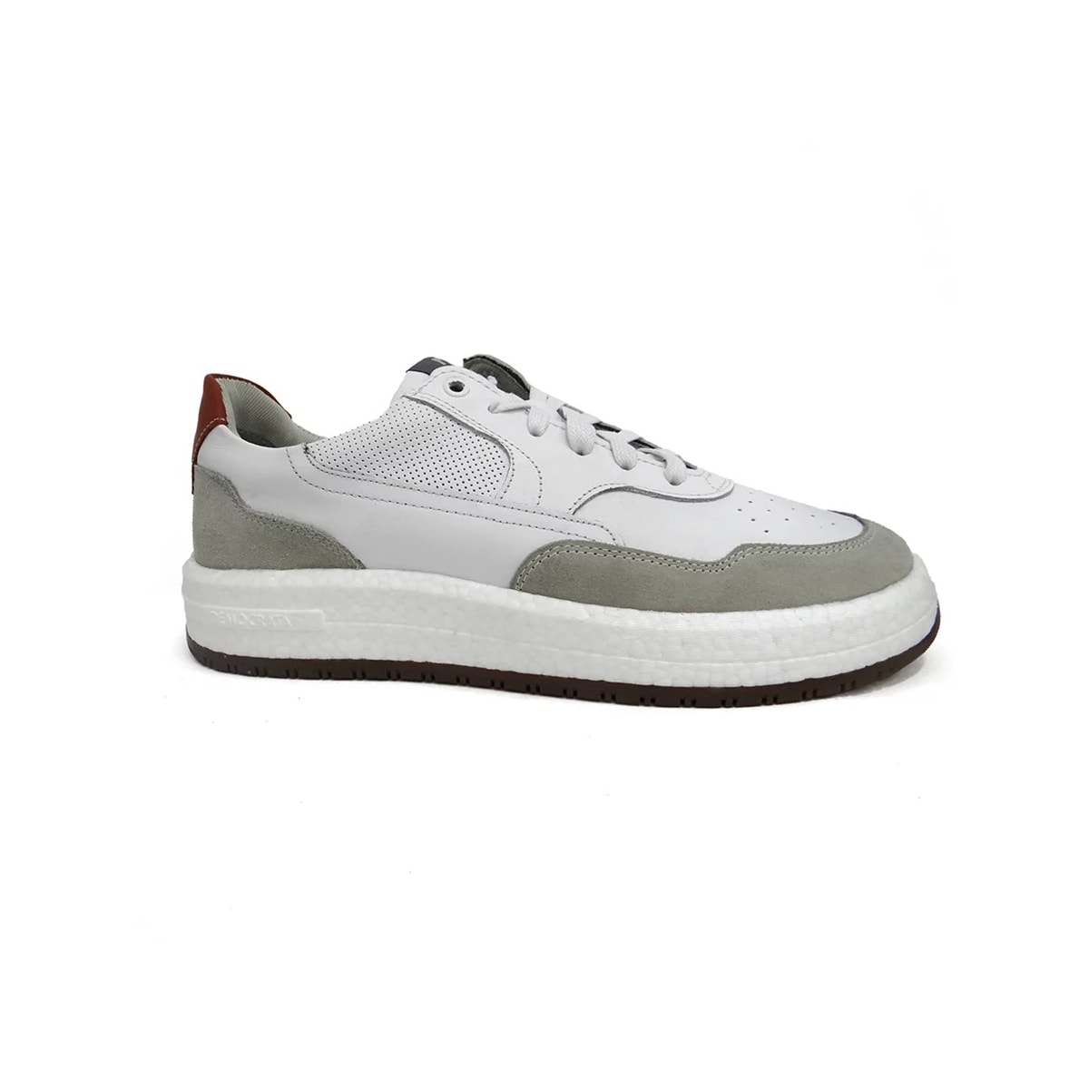 Tênis Democrata Casual Couro 600101 Off White/Branco Tênis Democrata Casual Couro 600101 Off White/Branco