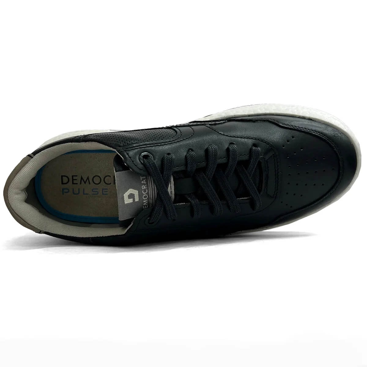 Tênis Democrata Casual Couro 600101 Preto Tênis Democrata Casual Couro 600101 Preto