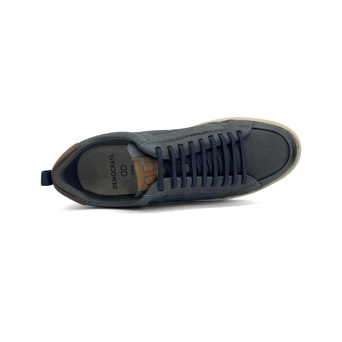 Tênis Democrata Casual Em Couro 240601 Navy Tênis Democrata Casual Em Couro 240601 Navy